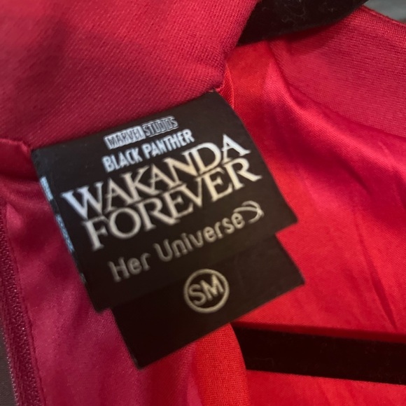 MARVEL STUDIOS BLANK PANTHER WAKADNA FOREVER- Women’s Dress - Picture 3 of 4